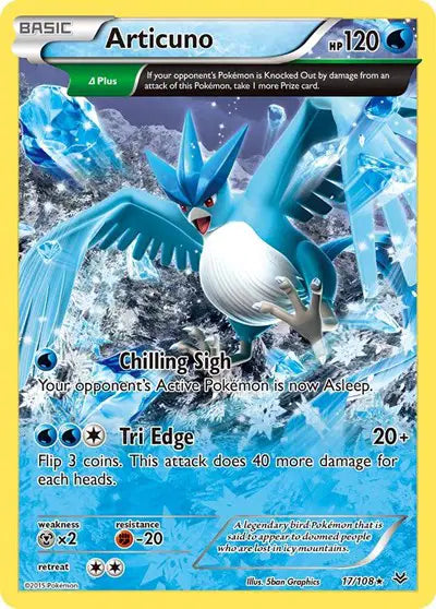 Articuno (17 Delta) • Rare • 17 Roaring Skies
