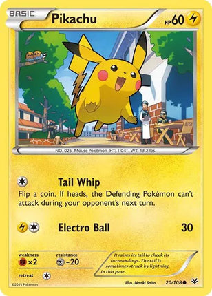 Pikachu Roaring Skies Common 20