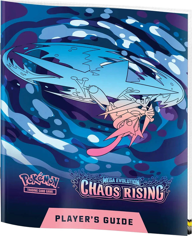 Chaos Rising Player’s Guide Pokémon TCG Official Checklist ETB Book New