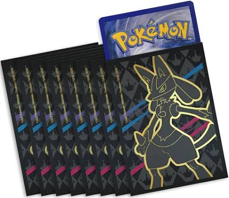 Pokemon TCG: Crown Zenith Elite Trainer Box Card Sleeves - Lucario (65-Pack)